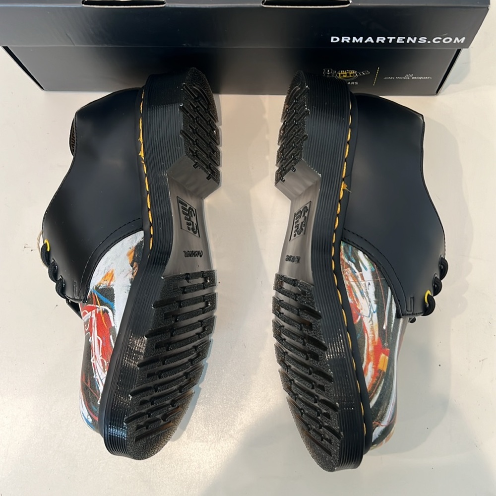 NIB EXTREMELY RARE AUTHENTIC DR MARTENS BASQUIAT 1461 UK3/ US5 - Picture 7 of 10